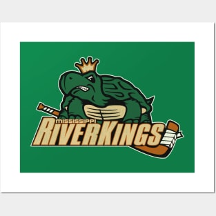 Defunct Mississippi Riverkings Hockey Team Posters and Art